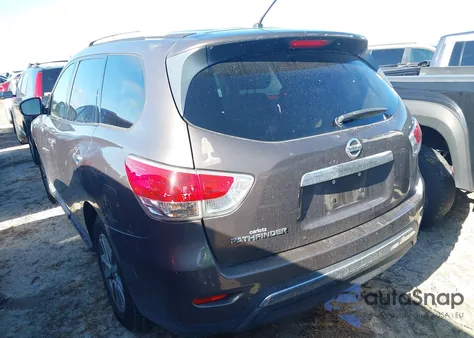 2015 Nissan Pathfinder S из США, поврежденный, VIN 5N1AR2MN9FC673089